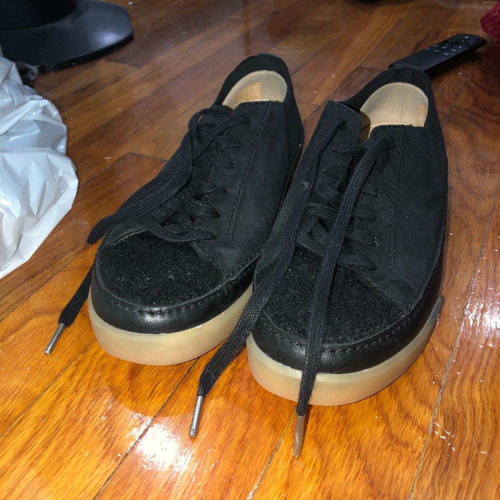 Black sneakers